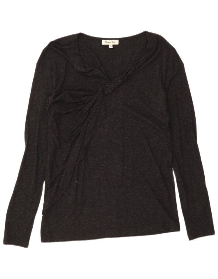 Massimo Dutti Γυναικείο Μακρυμάνικο UK 12 Μεσαίο Μαύρο