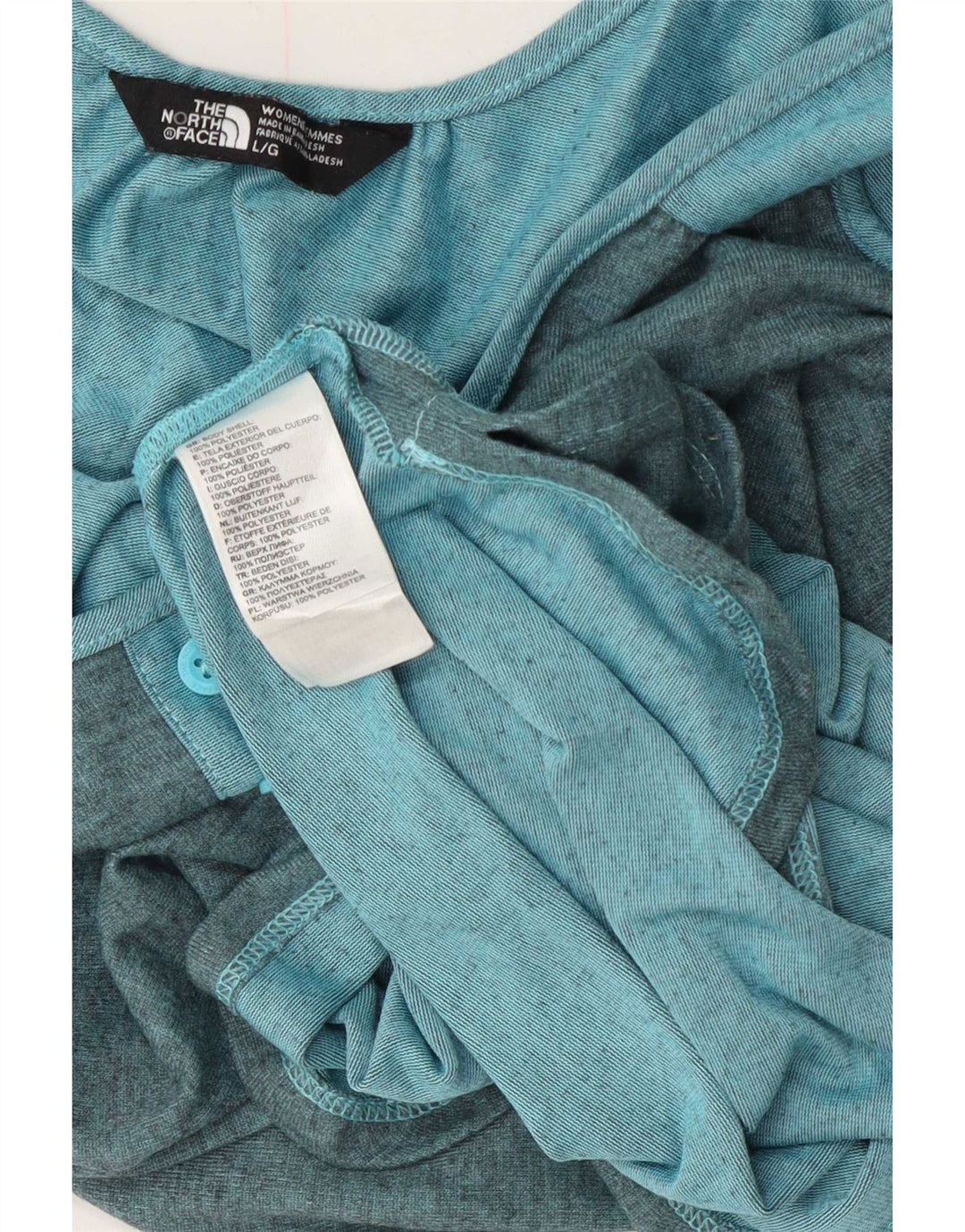 Γυναικείο γιλέκο North Face UK 14 Large Blue Polyester