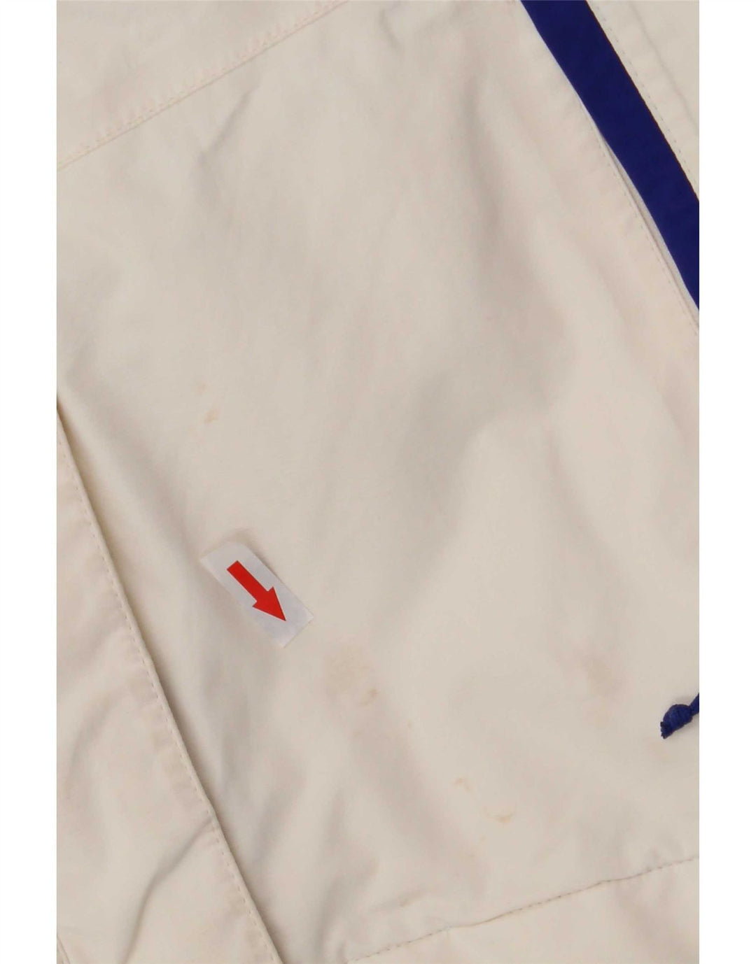 Το γυναικείο τζάκετ North Face Windbreaker UK 14 Medium White Colourblock