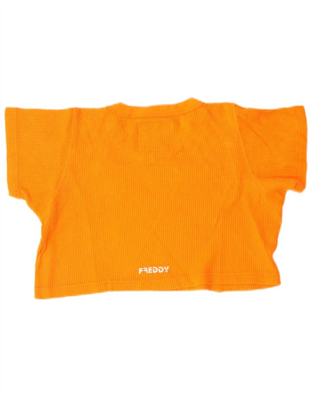 FREDDY Γυναικείο T-Shirt Crop Top UK 16 Large Orange