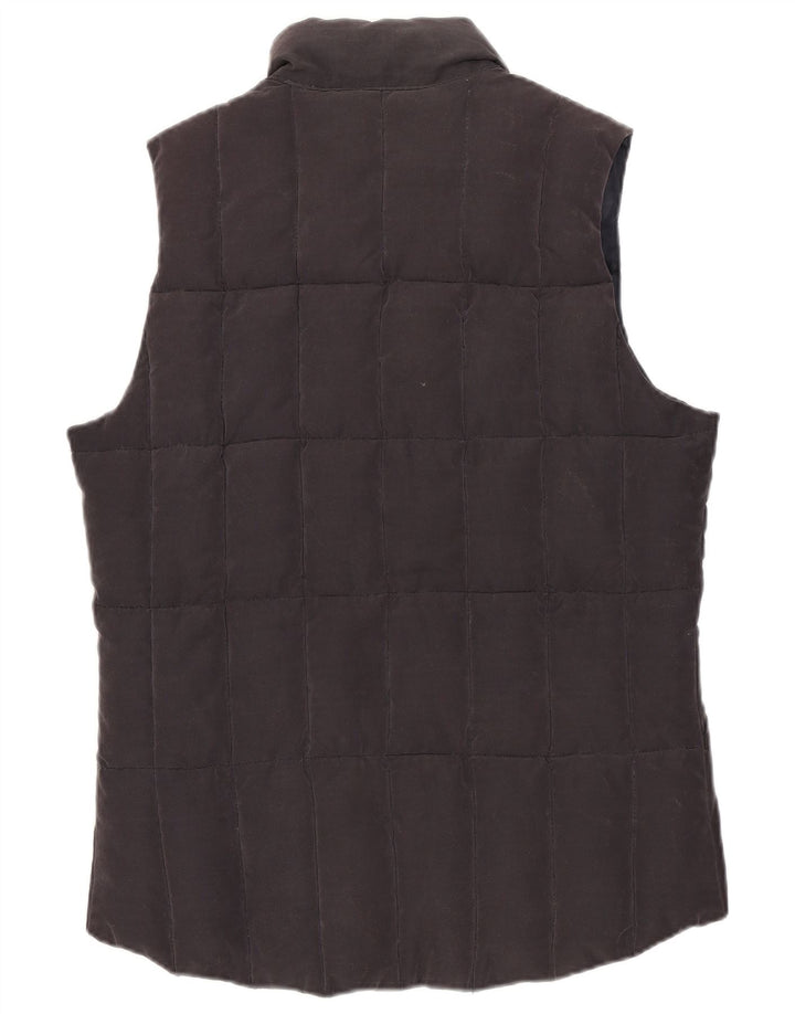 Puffa γυναικείο padded Gilet UK 6 XS Navy Blue Polyester