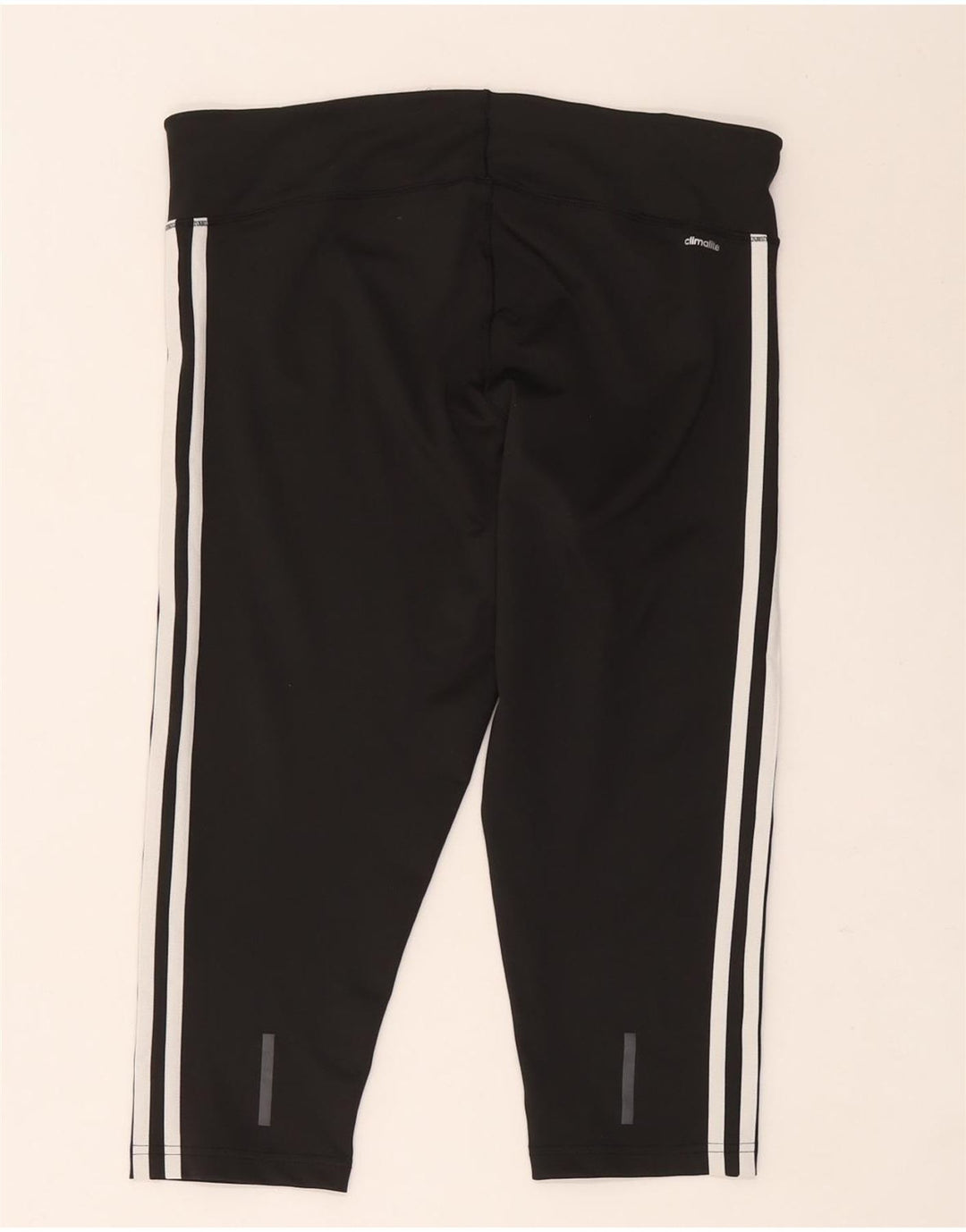 adidas Climalite Capri Γυναικείο Κολάν UK 16/18 Large Μαύρο Πολυεστέρα
