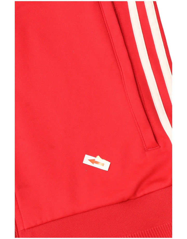 Ανδρική φόρμα Adidas Red Bull Graphic Top Jacket Μεσαίο κόκκινο πολυεστέρα
