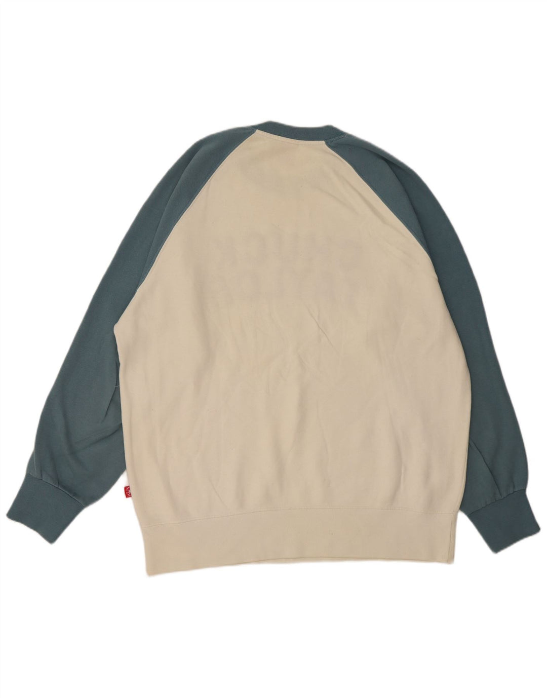 Ανδρική γραφική φούτερ Converse Chuck Taylor Jumper 2XL White Colourblock