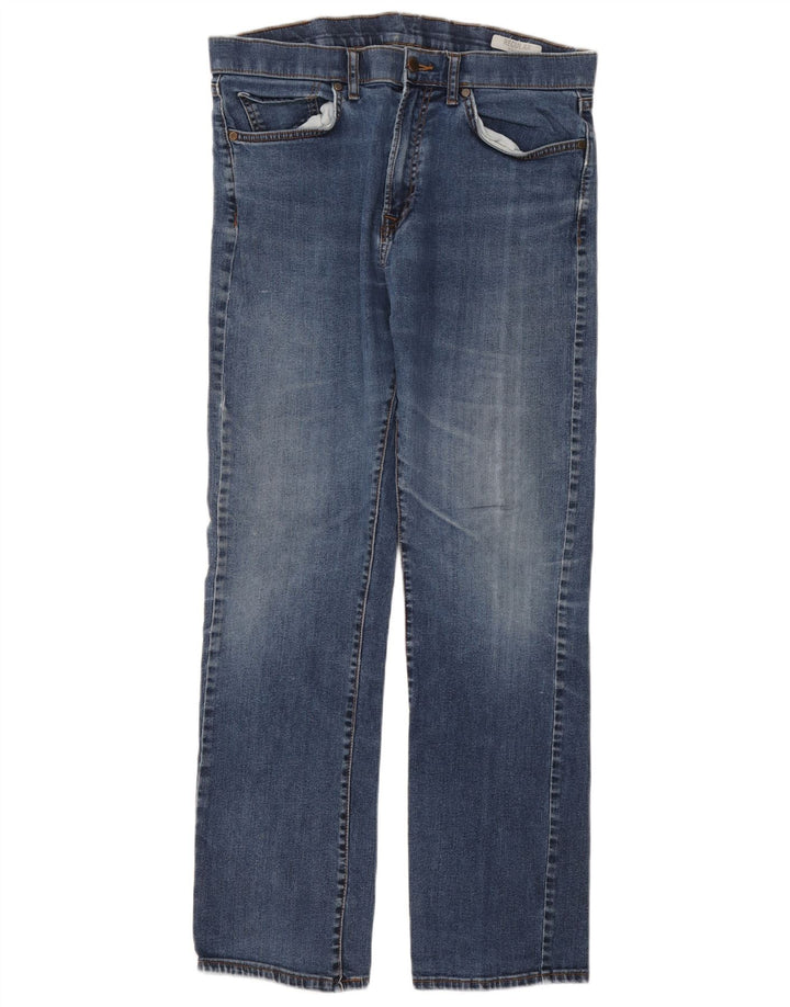 Ανδρικό τζιν κανονικό ίσιο Marks & Spencer W36 L33 Μπλε βαμβακερό