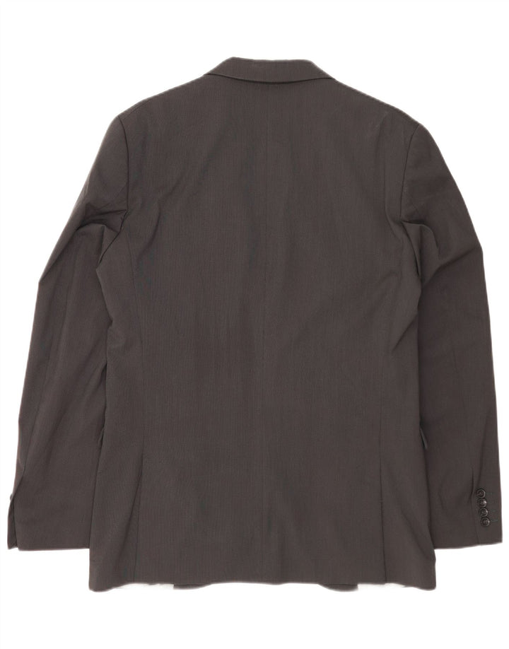 Ανδρική φόρμα 2 κουμπιών Sisley IT 52 XL W36 L32 Γκρι πολυεστέρας
