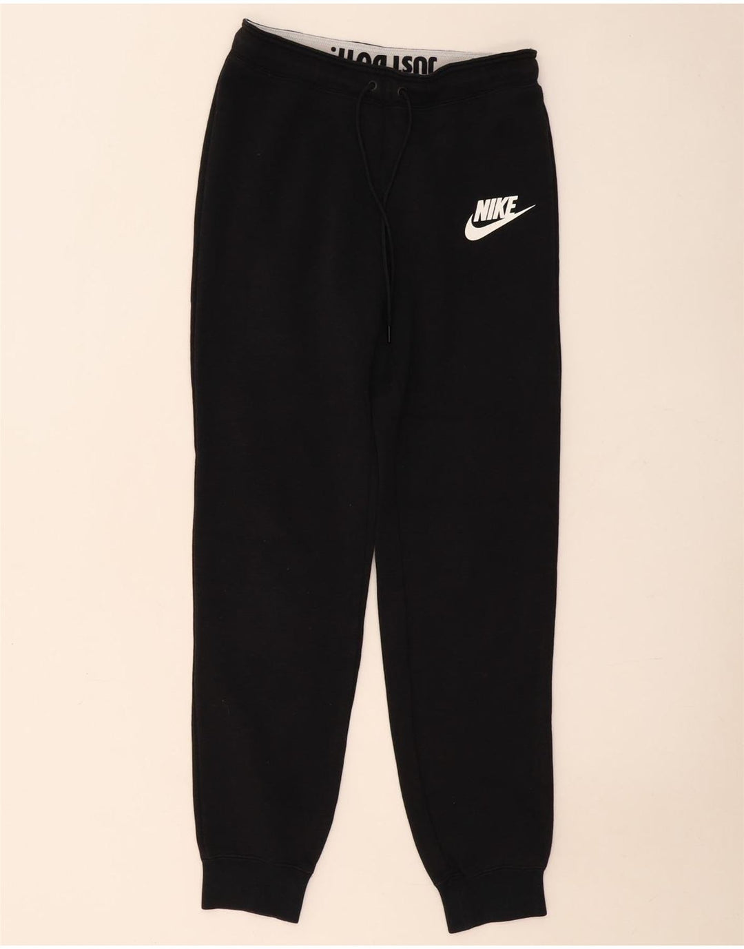 Γυναικεία αθλητική φόρμα Nike Παντελόνι Joggers Μικρό μαύρο βαμβακερό