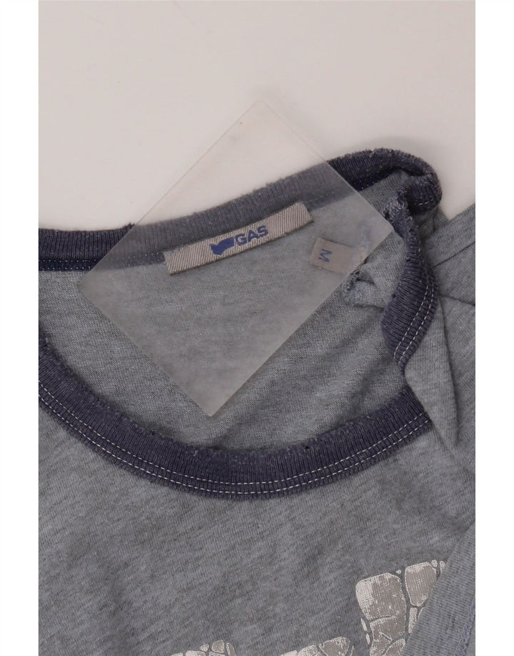 Γυναικείο γραφικό μπλουζάκι Gas Top UK 14 Medium Grey