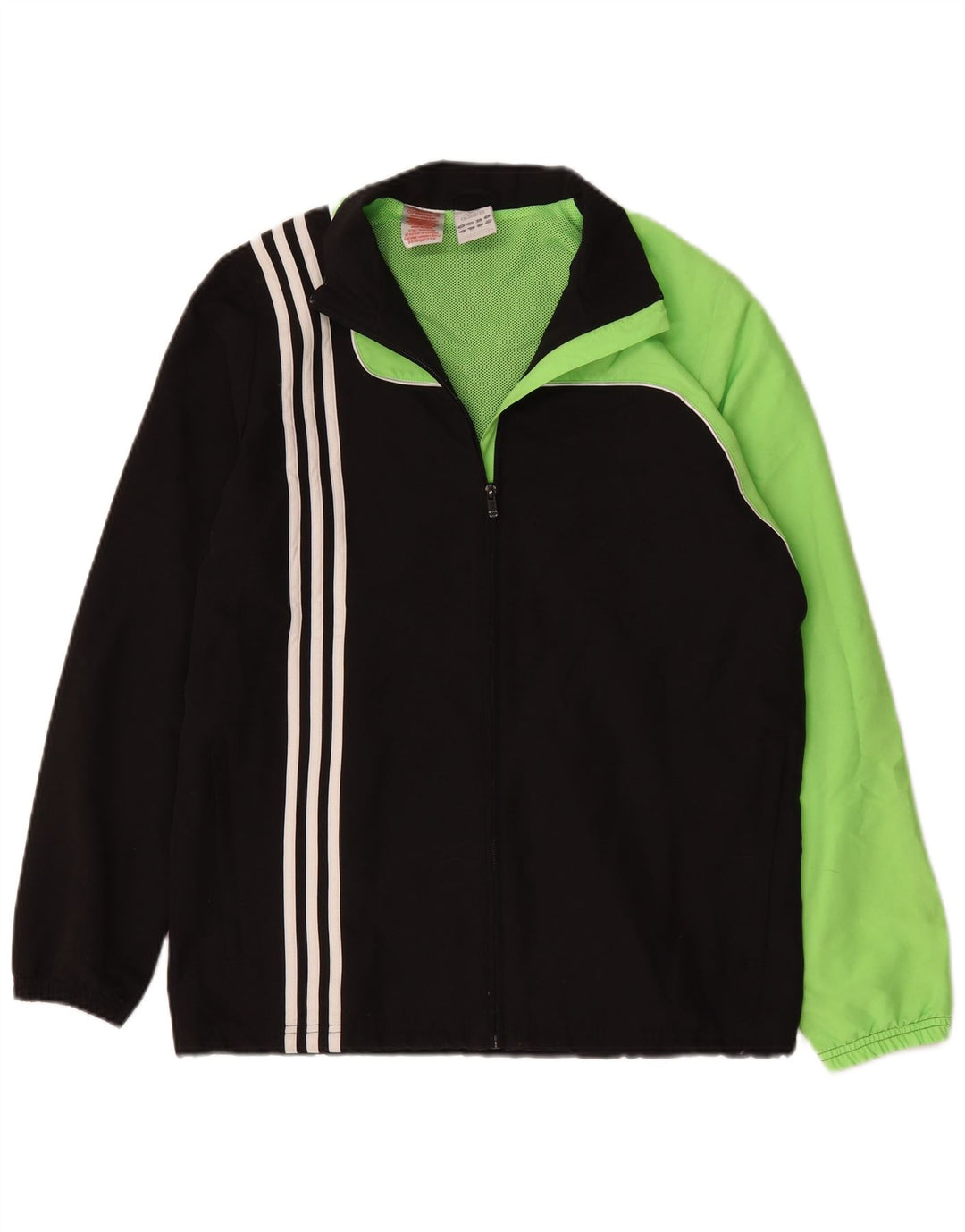 Κορυφαία φόρμα Adidas Boys σακάκι 15-16 ετών Μαύρο Colourblock Polyester