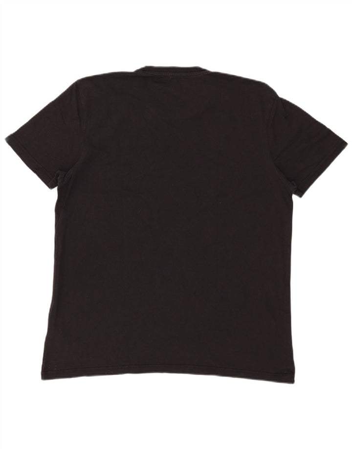 Ανδρικό T-Shirt Alpha Industries Top Μεσαίο μαύρο βαμβακερό