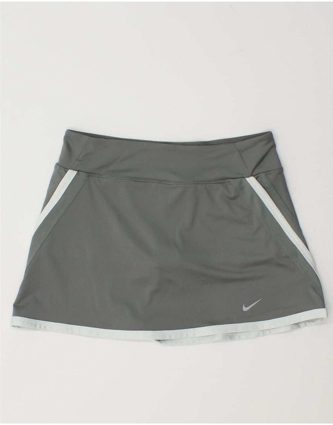 Nike γυναικείο Dri Fit Skort UK 14 Large Grey Colorblock Πολυεστέρας