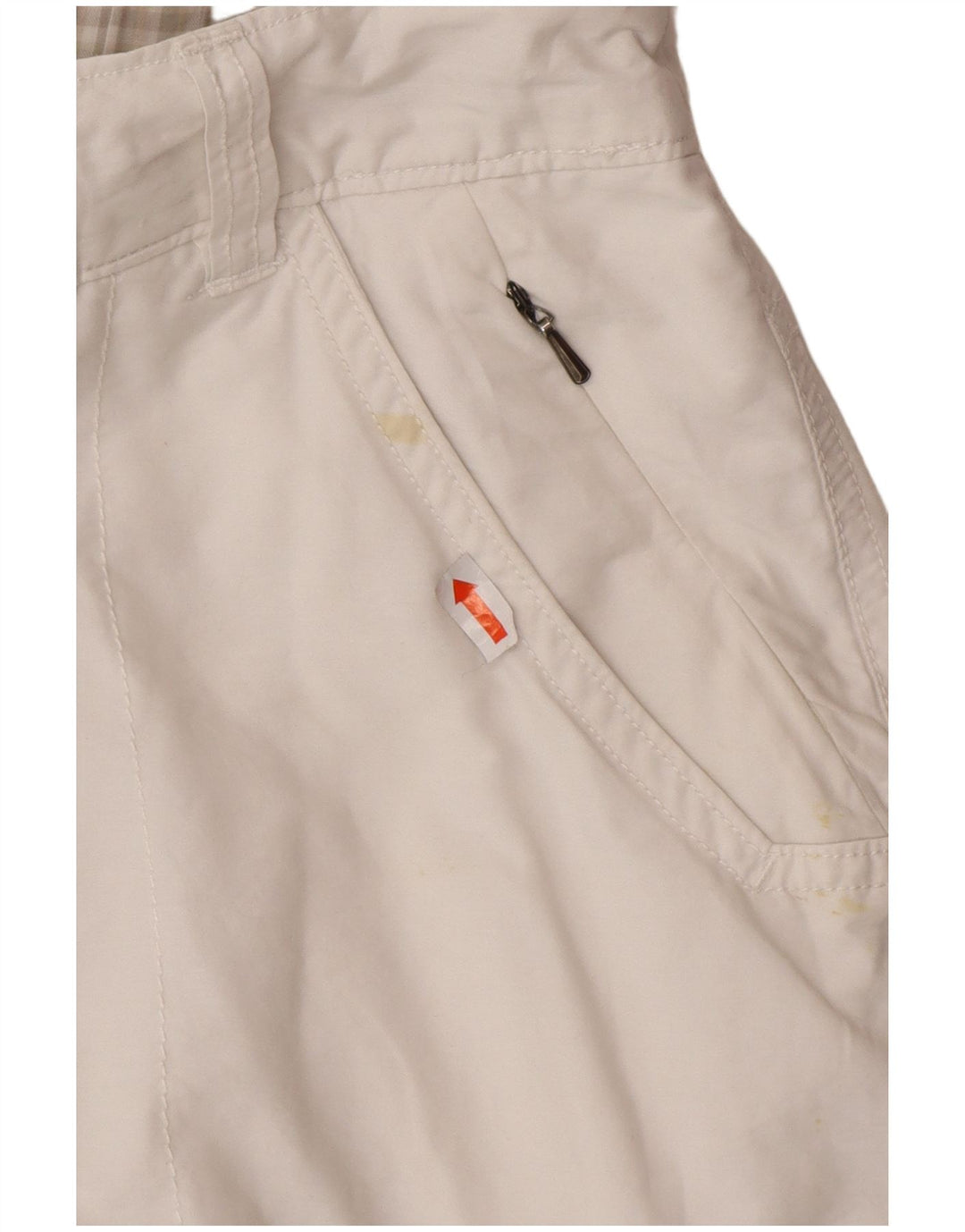 COLUMBIA Γυναικείο Skort US 8 Μεσαίο λευκό βαμβακερό