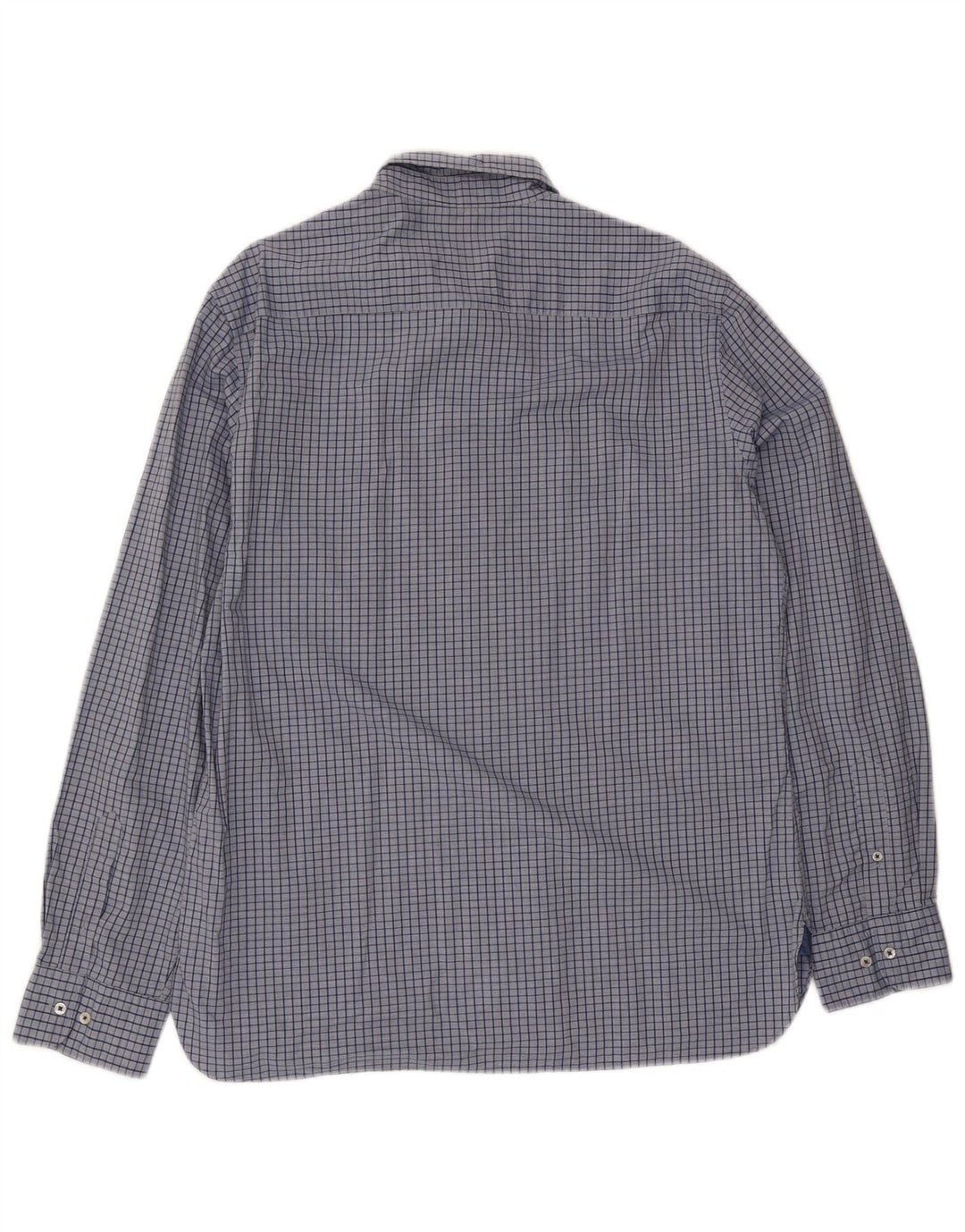 Massimo Dutti Ανδρικό πουκάμισο Casual Fit XL Μπλε βαμβακερό