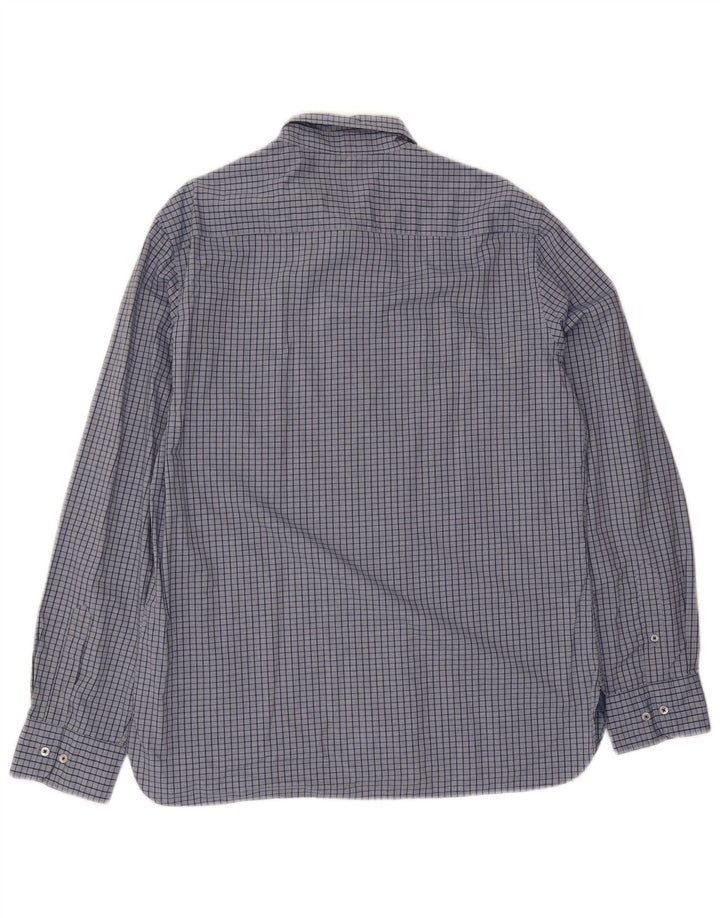 Massimo Dutti Ανδρικό πουκάμισο Casual Fit XL Μπλε βαμβακερό