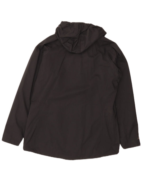 Γυναικείο μπουφάν βροχής με κουκούλα Berghaus UK 16 Large Black Polyamide