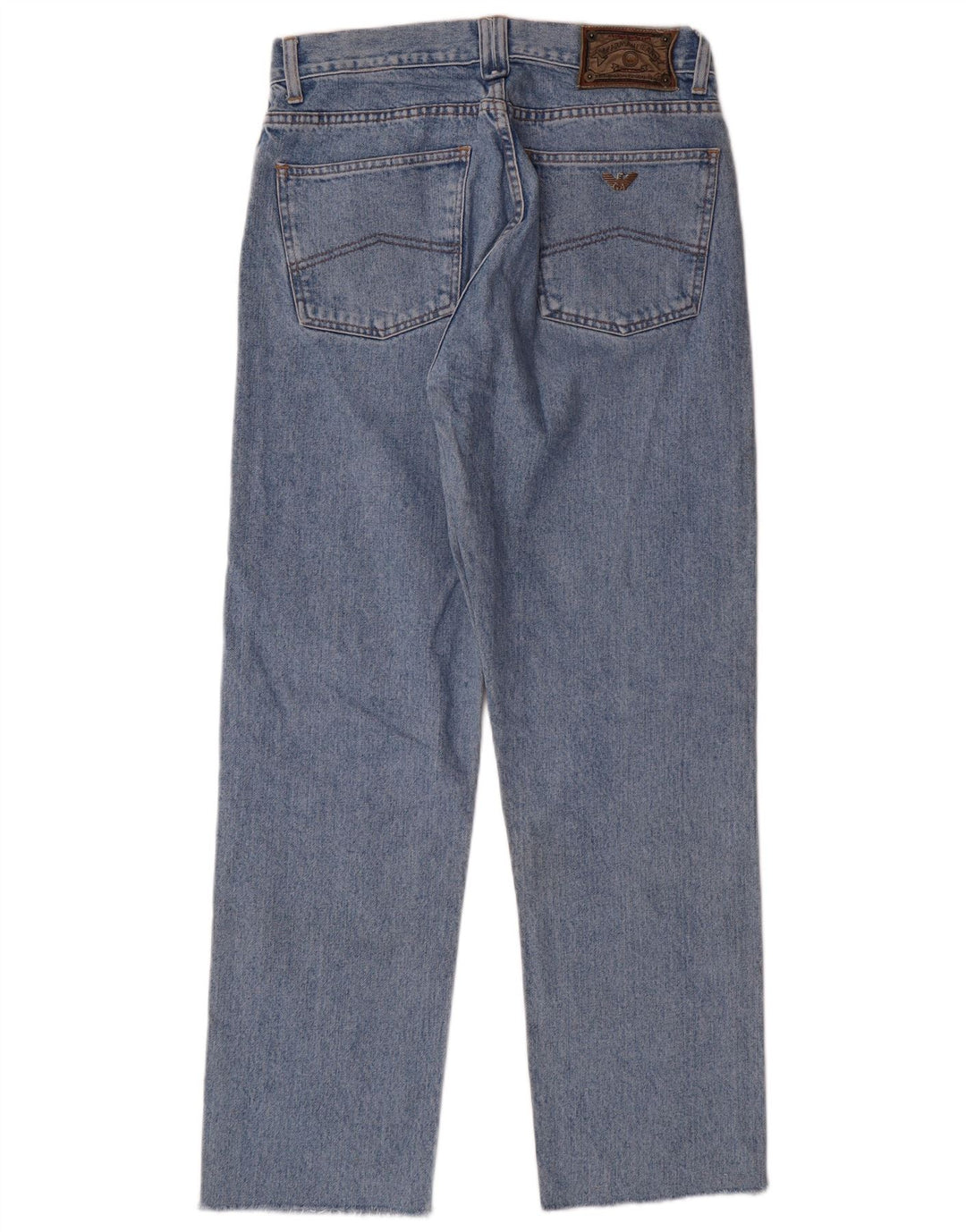 Armani Ανδρικό ψηλόμεσο τζιν ίσιο W32 L29 Μπλε βαμβακερό