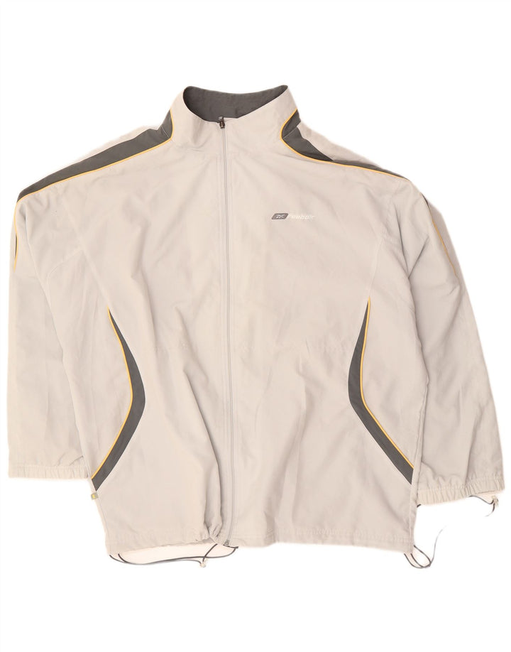 Ανδρική φόρμα Reebok Top Jacket 2XL Grey Colourblock Polyester