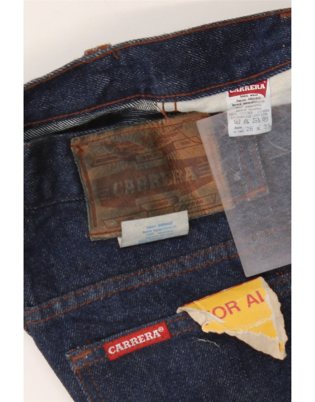 Γυναικείο τζιν ίσιο CARRERA W26 L35 Navy Blue Cotton