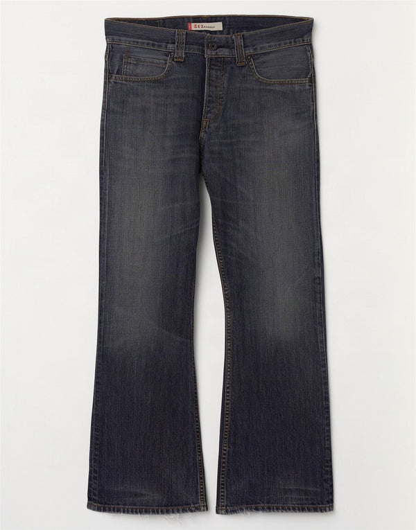 Levi's Mens 512 Bootcut Jeans W34 L32 Μπλε βαμβακερό