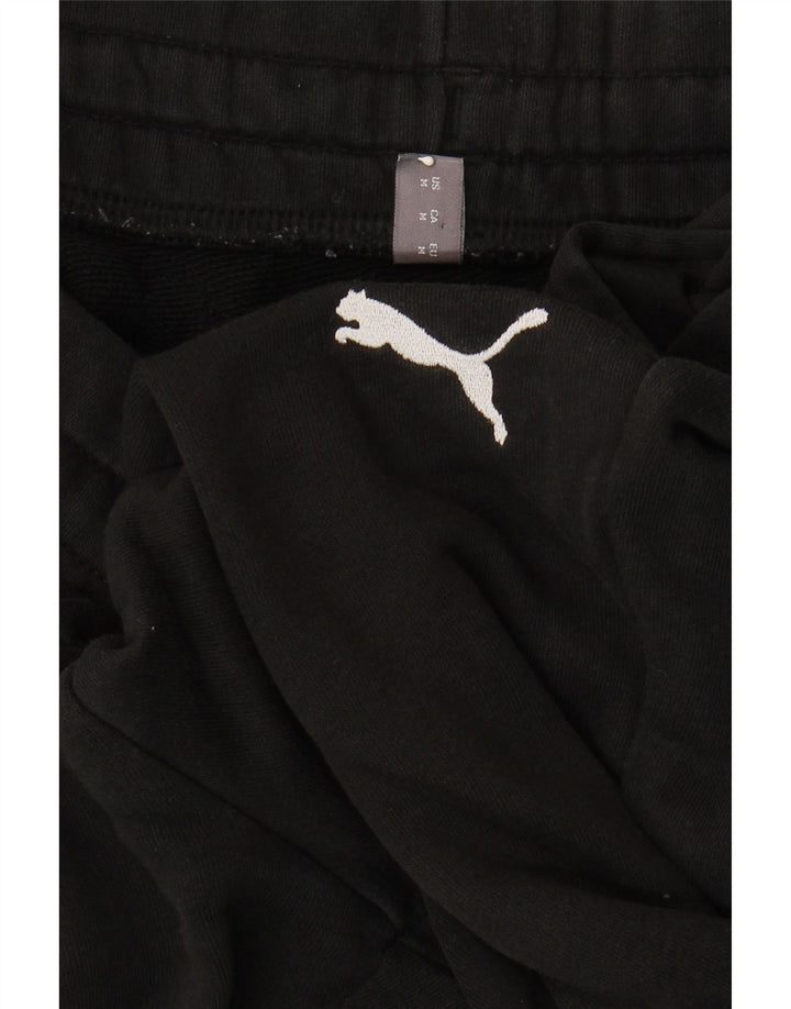 PUMA Womens Tracksuit Trousers Joggers UK 12 Medium  Black Vintage Puma and Second-Hand Puma from Messina Hembry 
