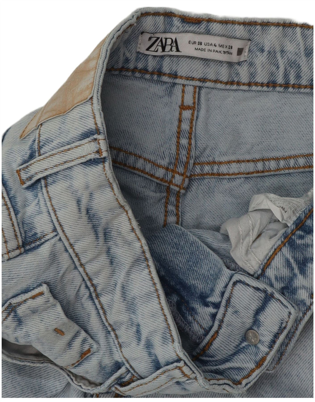 Zara Γυναικείο τζιν κωνικό EU 36 XS W26 L27 Μπλε