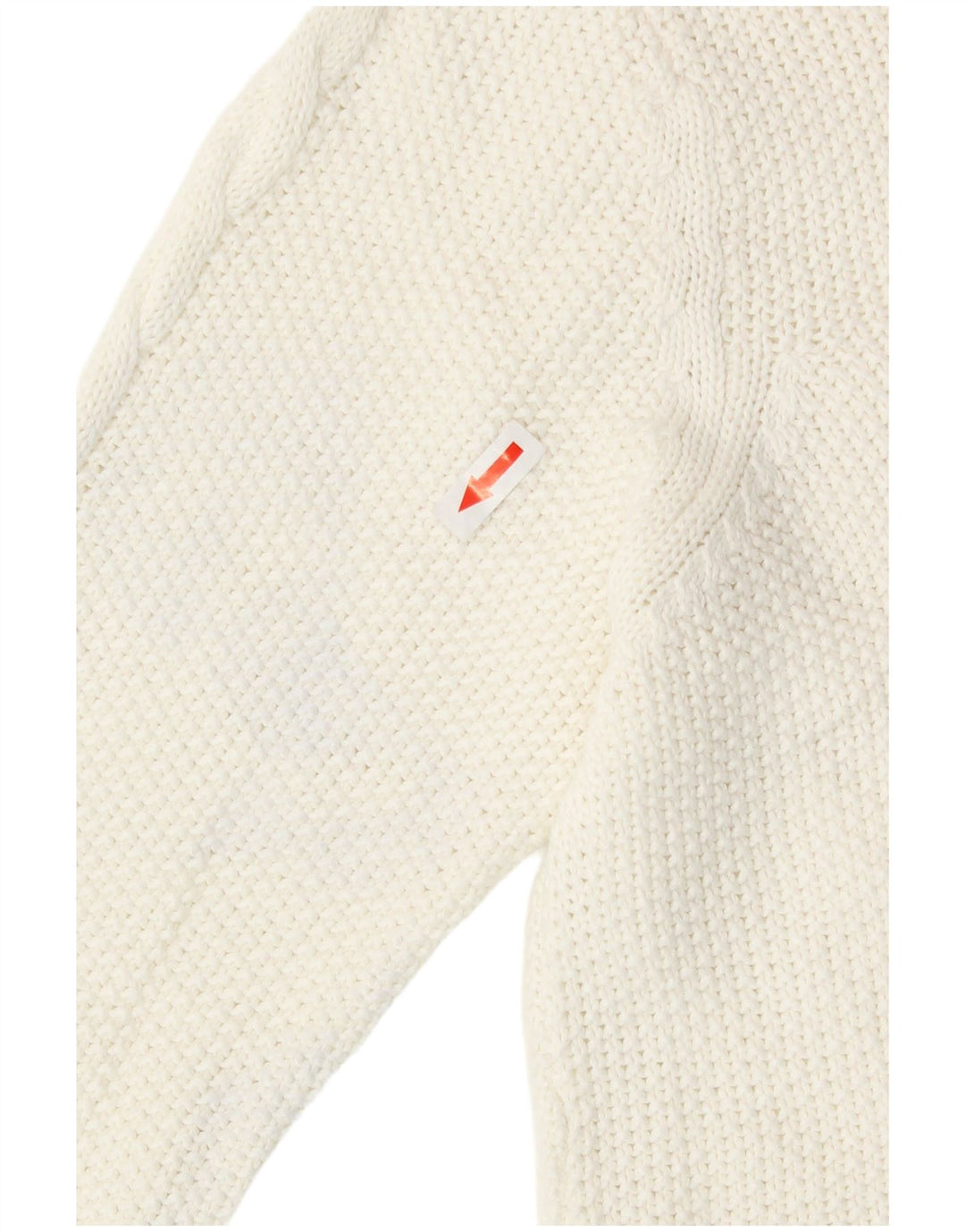 Γυναικείο πουλόβερ Oasis Boat Neck Jumper UK 14 Μεσαίο λευκό βαμβακερό