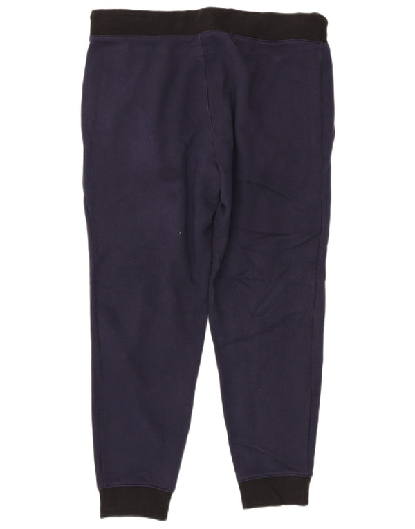 Ανδρική αθλητική φόρμα Jack Wills Παντελόνι Joggers XL Navy Blue Colourblock Βαμβακερό