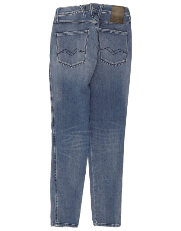 REPLAY Ανδρικό Slim Jeans W28 L30 Blue Cotton
