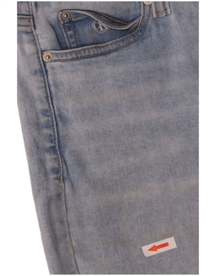 Calvin Klein Γυναικείο Slim Jeans W30 L27 Μπλε βαμβακερό
