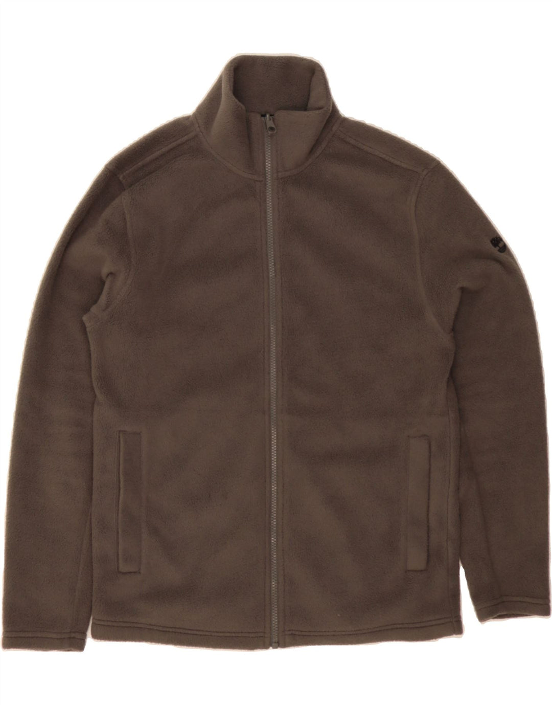TIMBERLAND Womens Fleece Jacket UK 14 Medium Grey Polyester Vintage Timberland and Second-Hand Timberland from Messina Hembry 