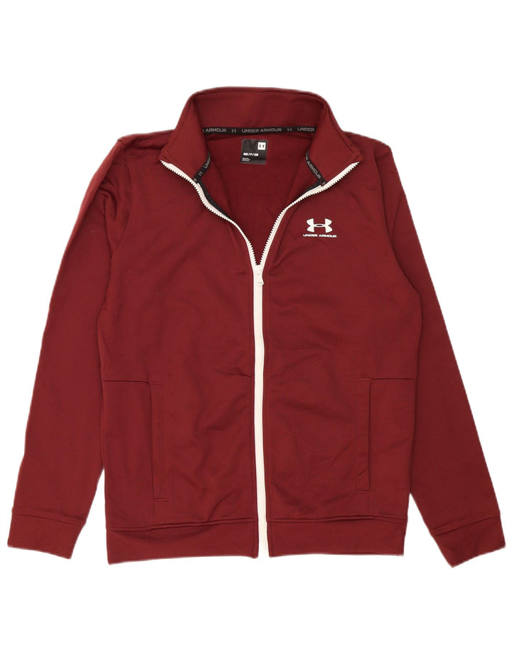 Ανδρική αθλητική φόρμα UNDER Armour Top Jacket Small Maroon Polyester