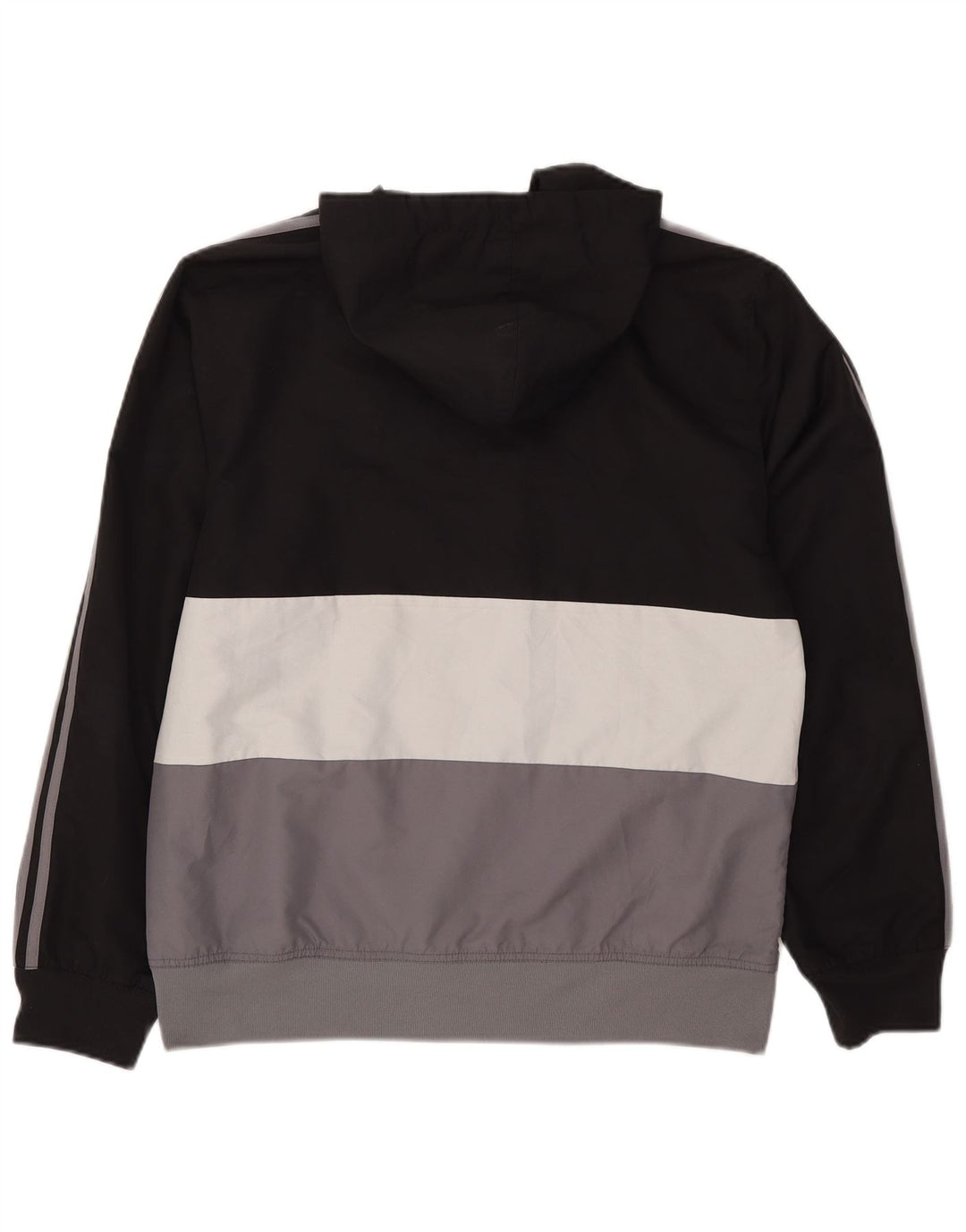 Ανδρική αθλητική φόρμα Adidas με κουκούλα Top Jacket Medium Black Colourblock Polyester
