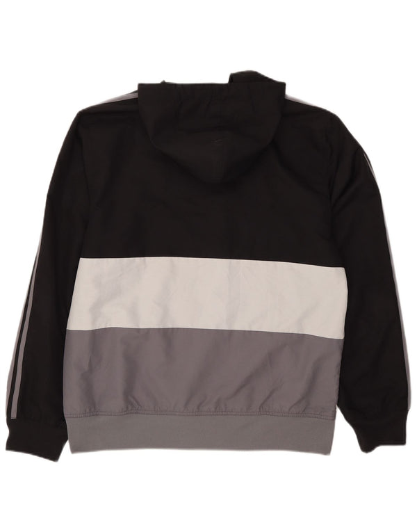 Ανδρική αθλητική φόρμα Adidas με κουκούλα Top Jacket Medium Black Colourblock Polyester