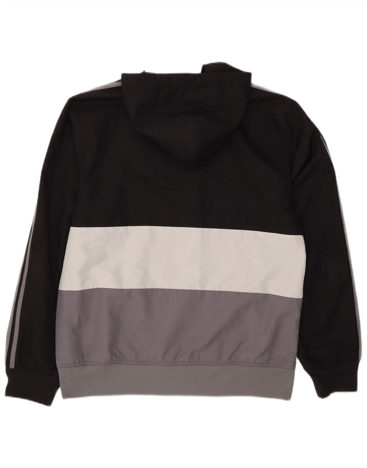 Ανδρική αθλητική φόρμα Adidas με κουκούλα Top Jacket Medium Black Colourblock Polyester