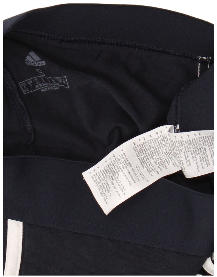 Adidas Γυναικείο Κολάν UK 8/10 Μικρό Navy Blue από βαμβάκι