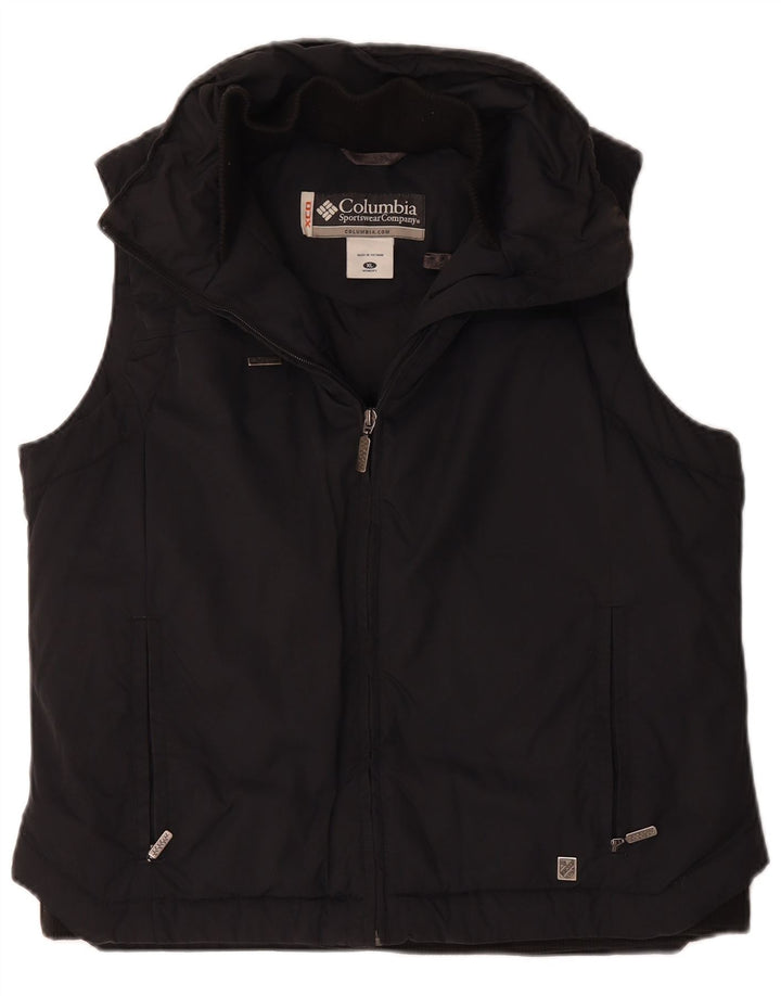 Columbia Womens Gilet UK 18 XL Μαύρος Πολυεστέρας