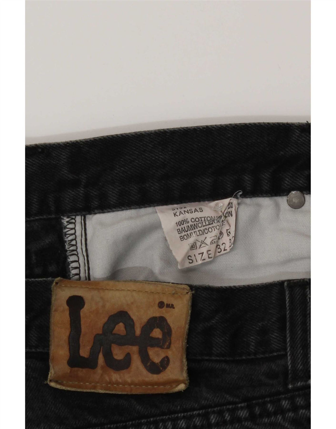 Lee Mens Loose Jeans W32 L32 Γκρι βαμβακερό