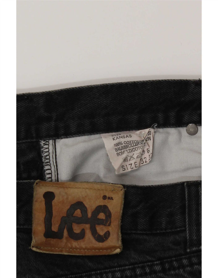 Lee Mens Loose Jeans W32 L32 Γκρι βαμβακερό