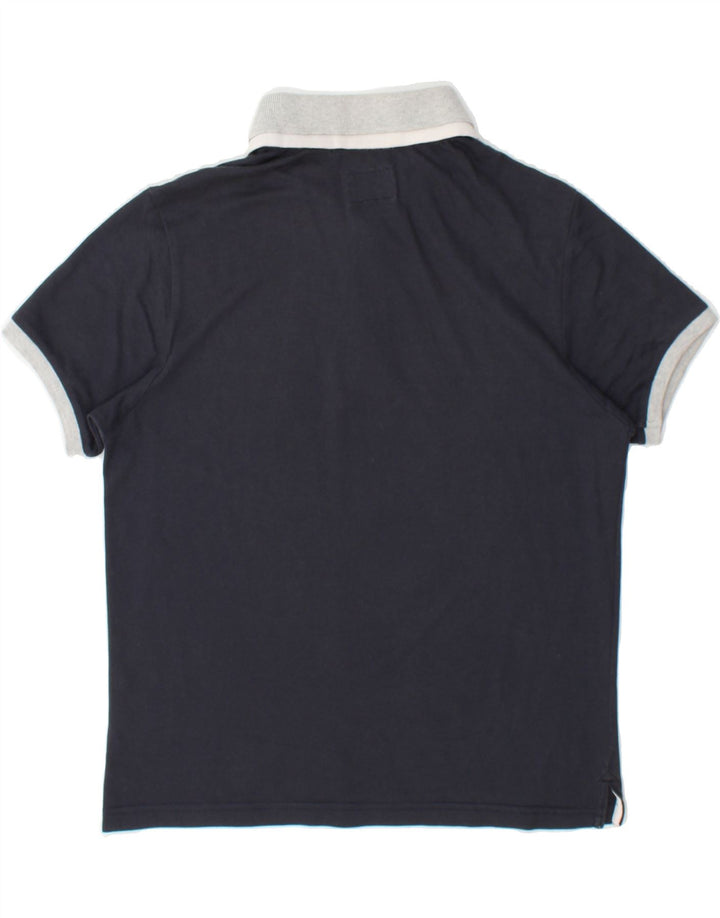CHAMPION Mens Heritage Fit Polo Shirt Small Navy Blue Vintage Champion and Second-Hand Champion from Messina Hembry 
