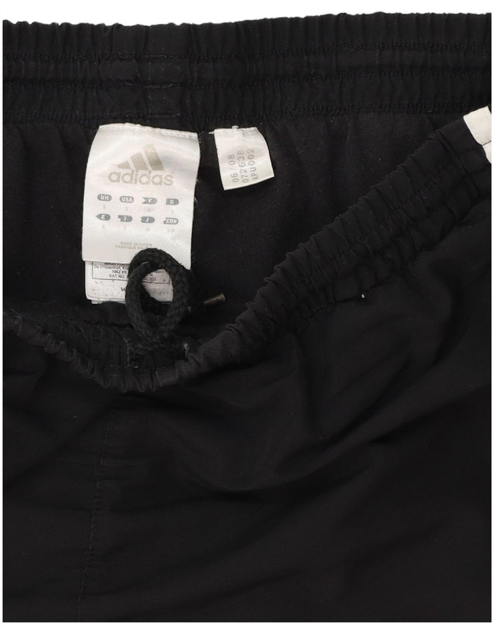Γυναικεία αθλητική φόρμα Adidas Παντελόνι UK 10 Small Black Polyester