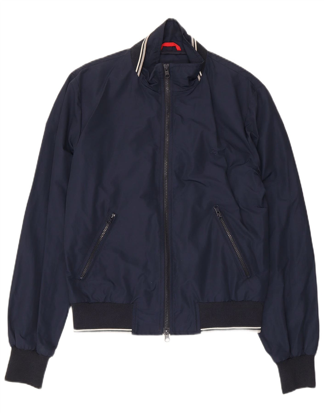 Ανδρικό μπουφάν FAY Bomber UK 36 Small Navy Blue Cotton