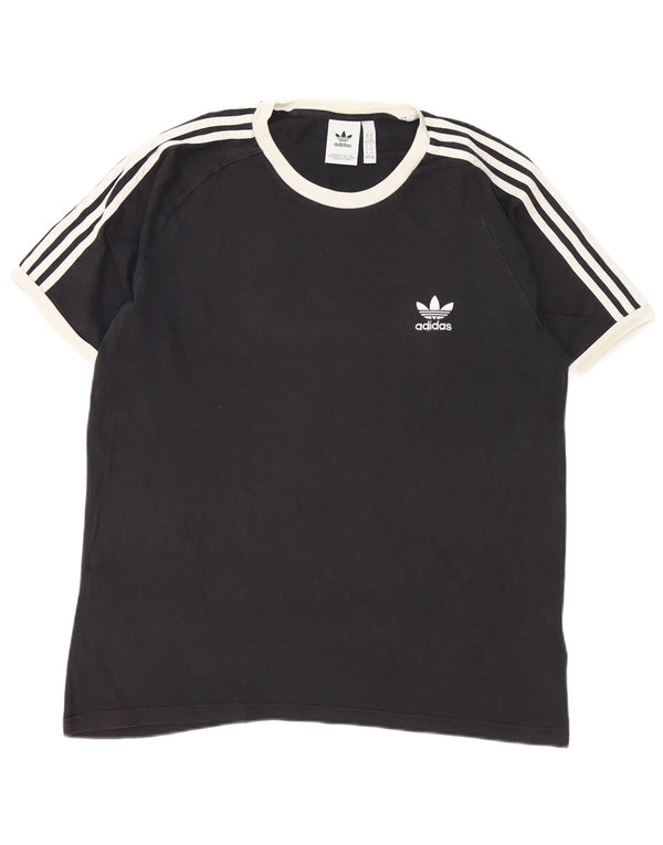 Ανδρικό T-Shirt Adidas Top XL Μαύρο βαμβακερό