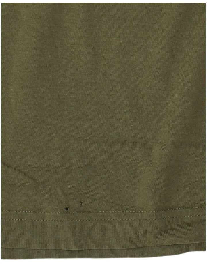 Ανδρικό γραφικό T-Shirt Gant Top Medium Khaki Βαμβακερό