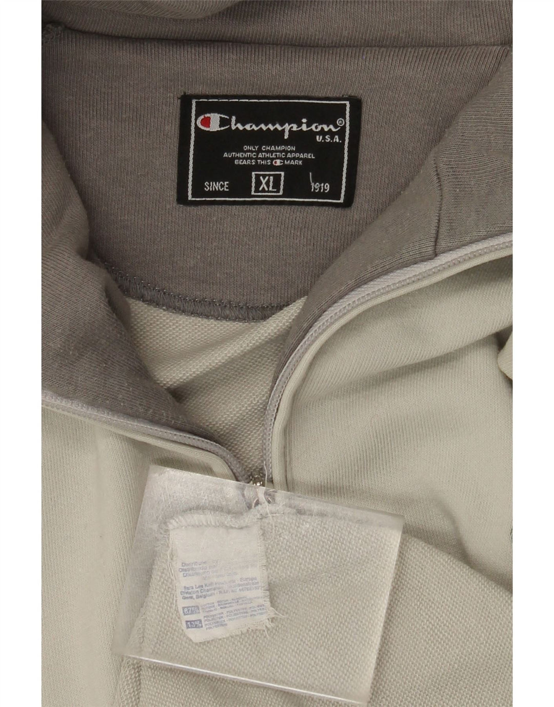 Ανδρική φόρμα CHAMPION Top Jacket XL Beige Cotton