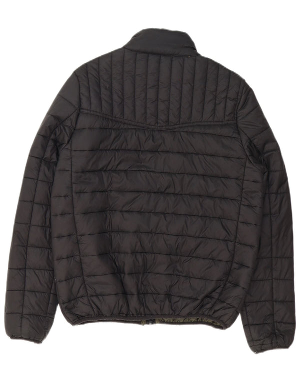 Urban Classics Ανδρικό μπουφάν με επένδυση UK 36 Small Black Polyester