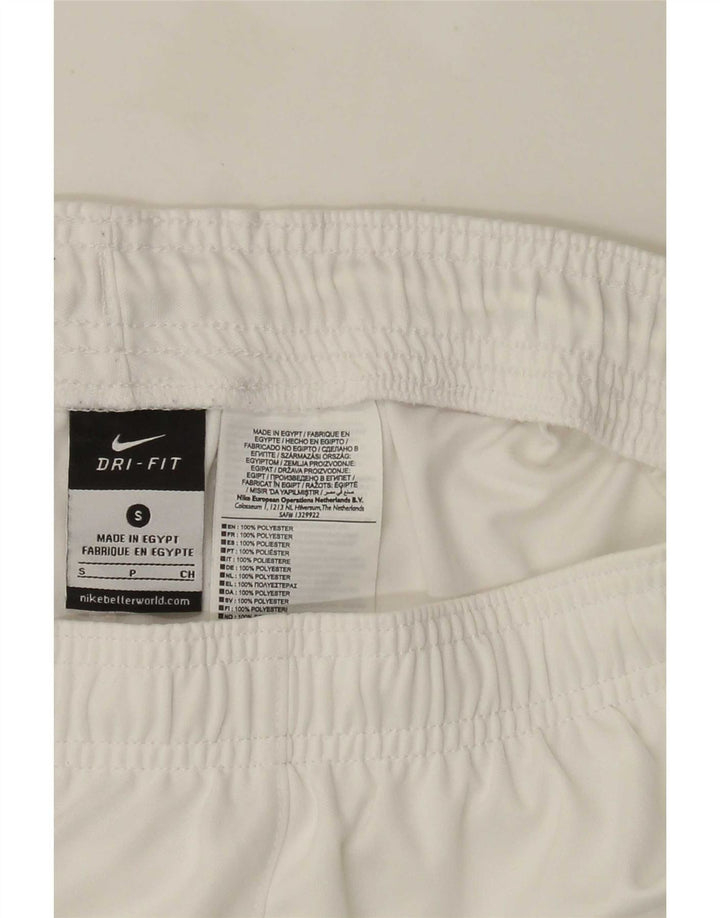 Ανδρικό αθλητικό σορτς Nike Dri Fit, μικρό λευκό πολυεστέρα