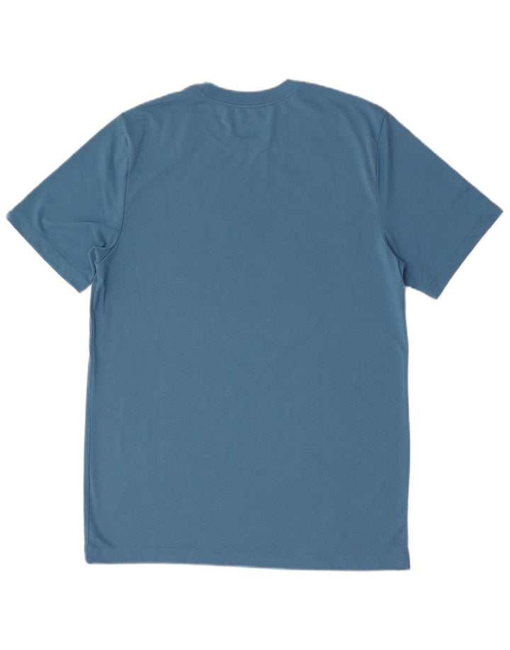 Μπλουζάκι γραφικό Nike, ανδρικό Dri Fit, μεσαίο μπλε