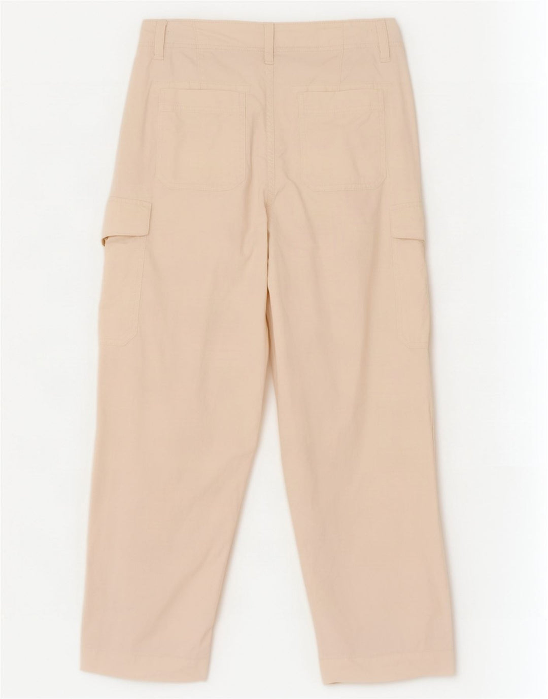 Marks & Spencer Γυναικείο Παντελόνι Cargo UK 14 Large W34 L29 Off White