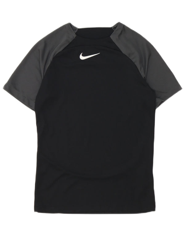 Ανδρικό γραφικό μπλουζάκι Nike Dri Fit Top Small Black Colorblock Πολυεστέρας