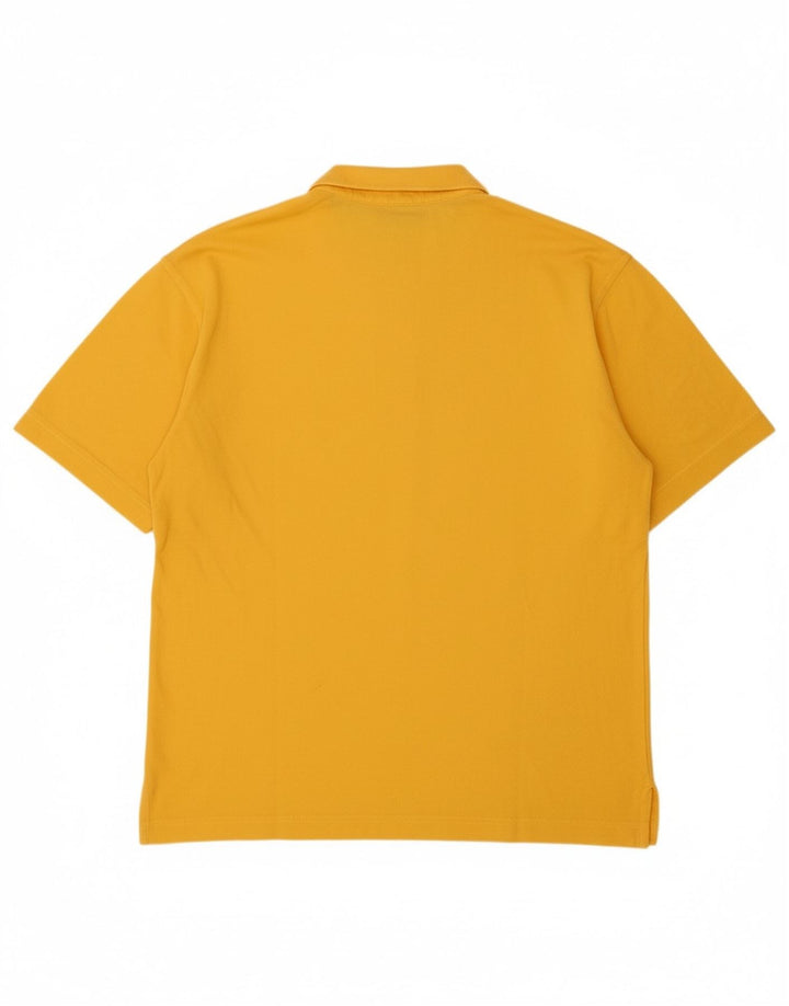 PAUL & SHARK Mens Polo Shirt Medium Yellow Cotton